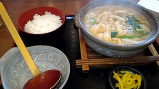 20170115_鶏鍋うどん定食