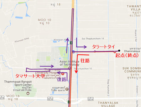 Bus39 Map TaratThai