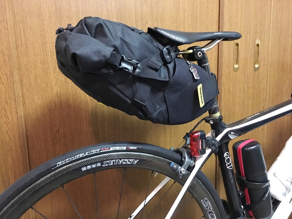 Biwako Cycling 「トピーク バックローダー6ℓ」何を思ったのかシート 