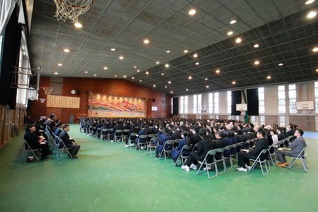 三本松高校新校舎落成記念式典