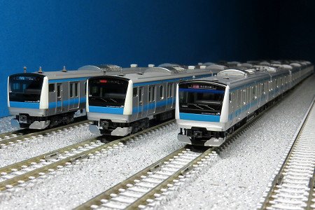 KATO E233系1000番台京浜東北線 10両×2編成に にゃいっちぃと電車の 