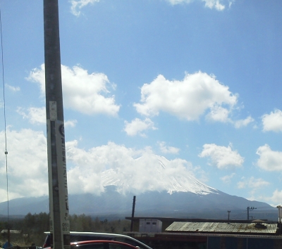 遠くからの富士山その1