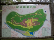桜公園案内図
